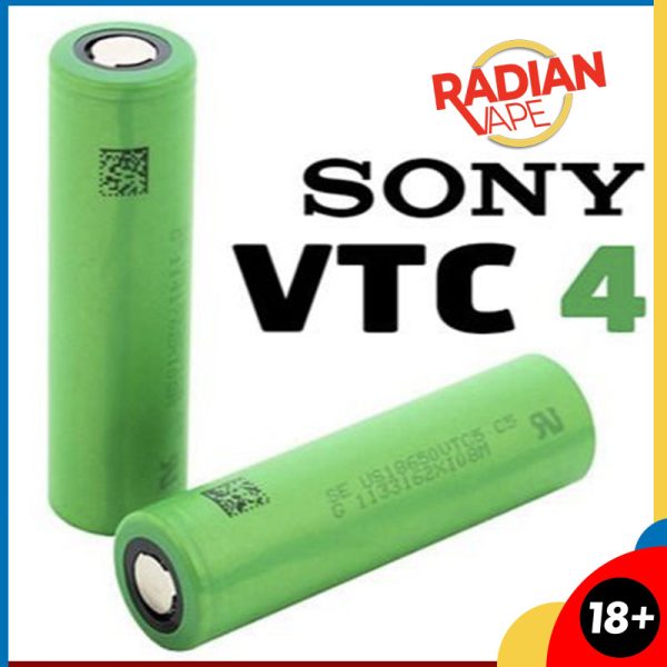 SONY VTC4 18650 BATTERY BATERAI VAPE VTC 4 AUTHENTIC 2100MAH 30A