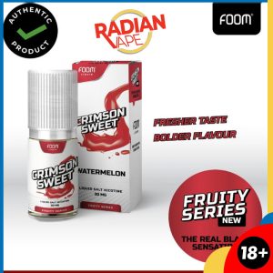 Foom Fruity Icy Watermelon 30ml 30mg – Liquid SN
