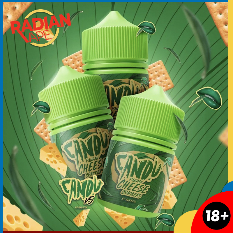 Candu V5 Pandan Cheese Crackers 60ml - Liquid FB • Radian Vape