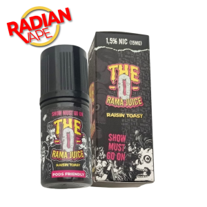 The O Rama V3 Juice Raisin Toast 15mg 30ml - Liquid PF