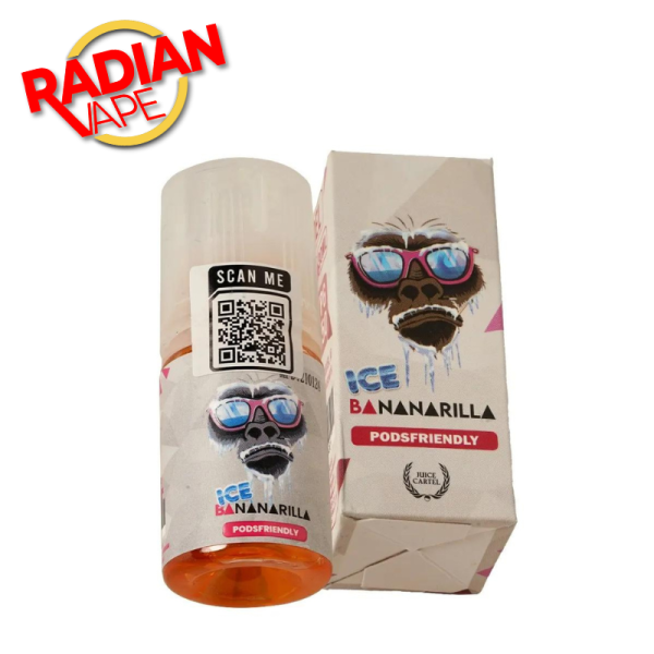 Ice Bananarilla 30ml 12mg  Liquid PF  Radian Vape