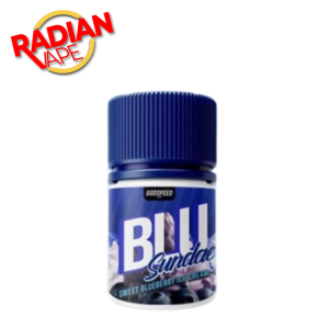 Blu Sundae Sweet Blueberry Ice Cream 60ml  Liquid FB  Radian Vape