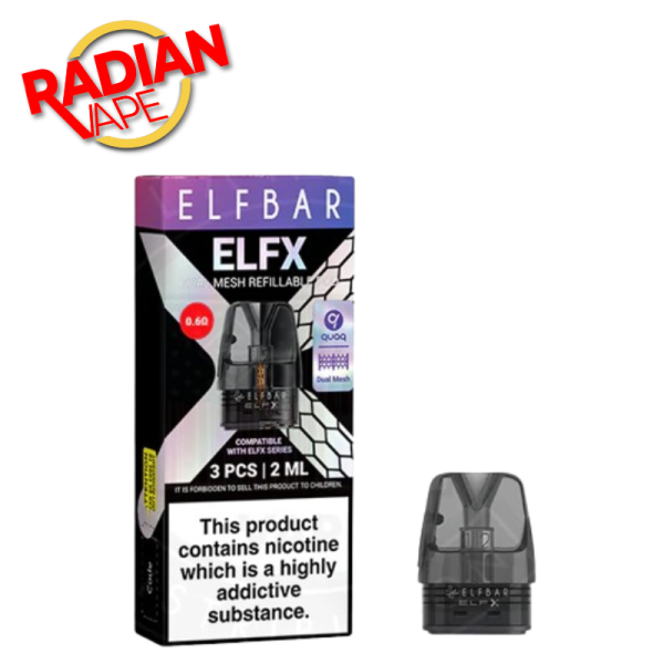 Elfbar Elf X 0.6 ohm – CARTRIDGE