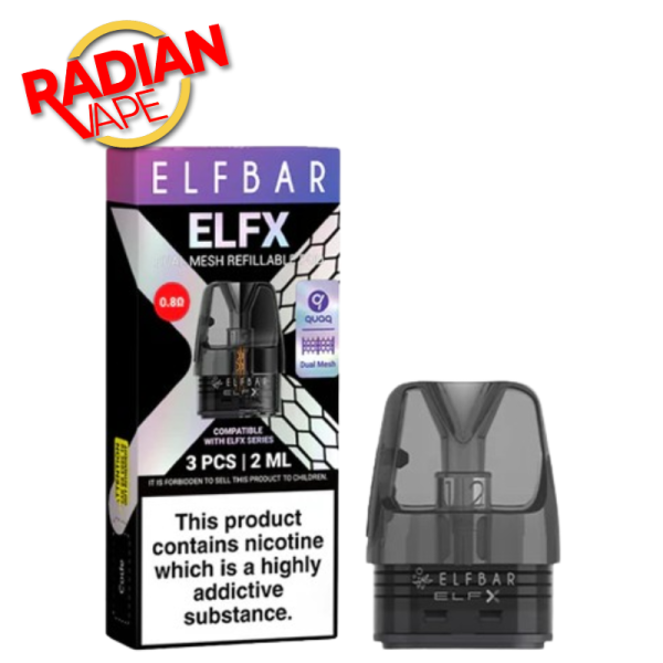 Elfbar Elf X 0.8 ohm – CARTRIDGE