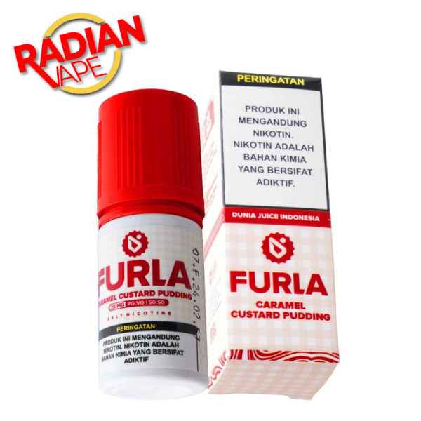 Furla V7 Caramel Custard Pudding 25mg 30ml – Liquid SN