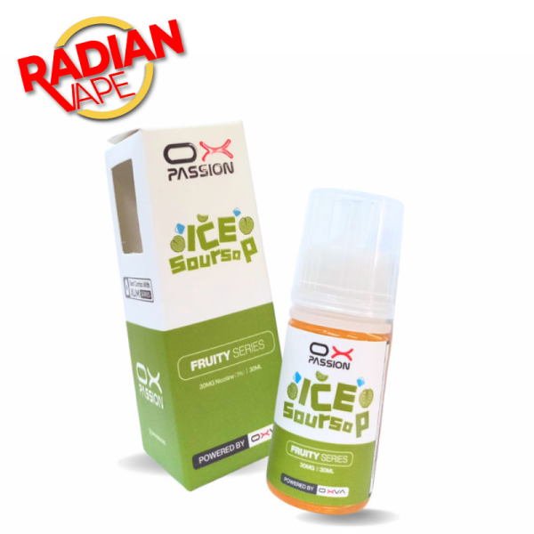 Oxva Ox Passion Ice Soursop 30mg 30ml – Liquid SN