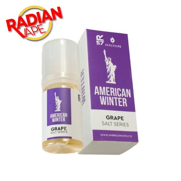 American Winter Grape 30ml 24mg – Liquid SN – Radian Vape