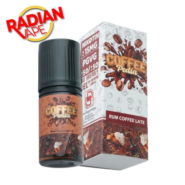 Coffee Pedia Rum Coffee 15mg 30ml – Liquid PF