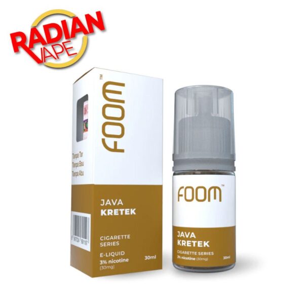 Foom Cigarette Java Kretek 30ml 30mg – Liquid SN