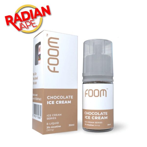 Foom Ice Cream Chocolate 30ml 30mg – Liquid SN