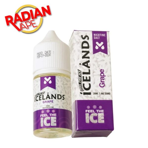 Icelands Grape 30ml 30mg – Liquid SN