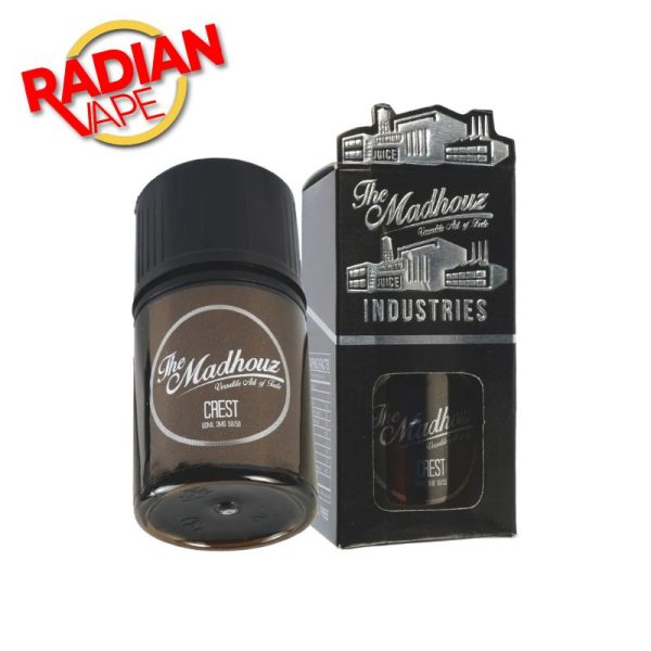 The Madhouz Crest Dried Plum Promeganate Guava Mint 3mg 60ml – Liquid FB