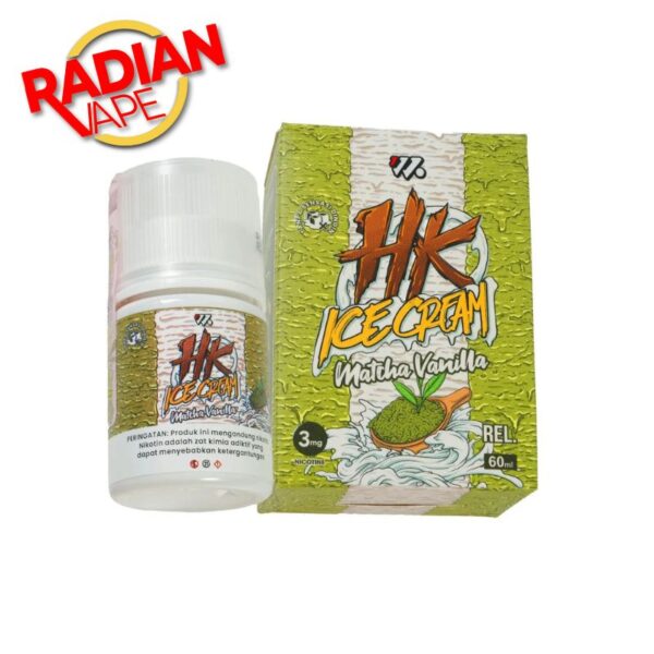 HK Ice Cream Matcha Vanilla 60ml – Liquid FB