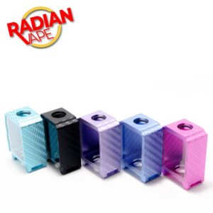 Carbon Fiber Pattern Aluminium Boro AIO Vape Tank 1:1 - AIO
