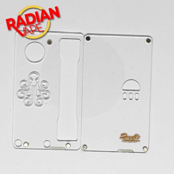 Doodle Cthulhu Door Panel Clear