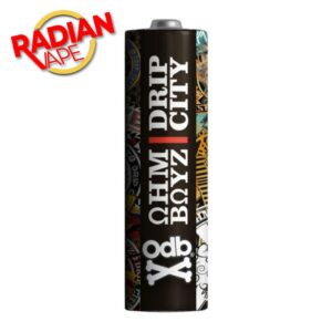 FREE'DOM Ohm Boyz Drip City ODB Wraps 18650 Battery Wrap ODB UK - AIO