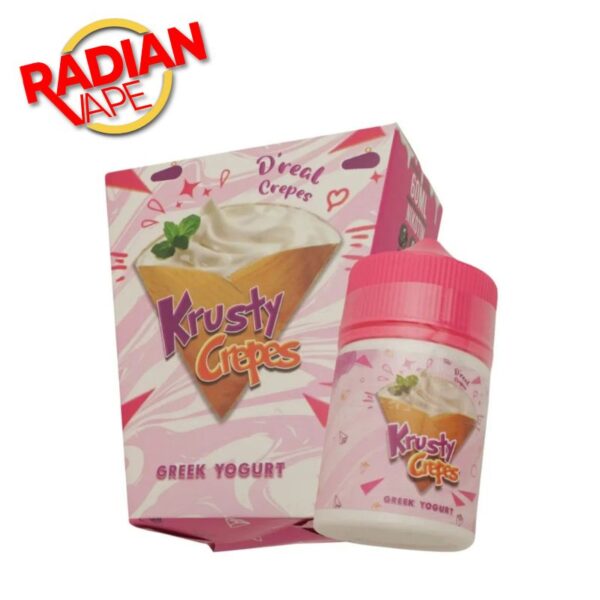 Krusty Crepes V3 Greek Yogurt 60ml – Liquid FB