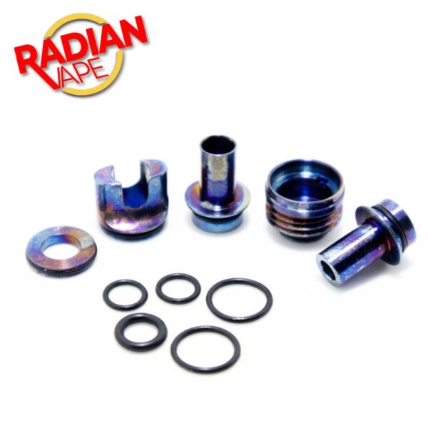 Monarchy Cyber Whistle Integrated Drip Tip – Titanium Toxic – AIO