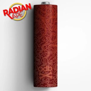 Red Damascus V2 ODB Wraps 18650 Battery Wrap ODB UK - AIO