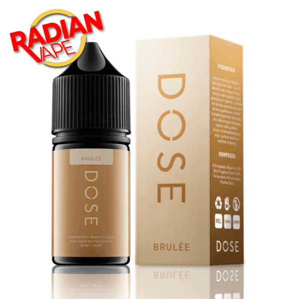 Dose High Nic Brulee 30ml 40mg – Liquid SN