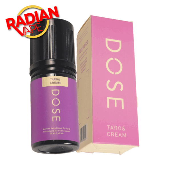 Dose High Nic Taro & Cream 30ml 40mg – Liquid SN