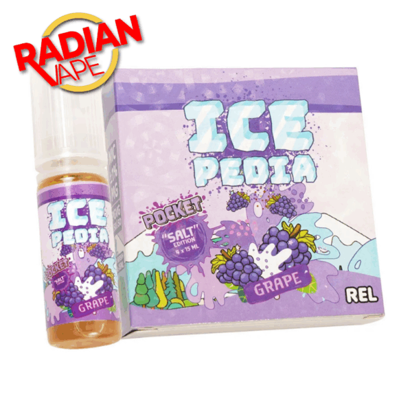 Ice Pedia Pocket Grape 15ml 10mg – Liquid SN
