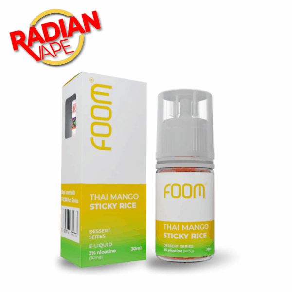 Foom Dessert Thai Mango Sticky Rice 30ml 30mg – Liquid SN