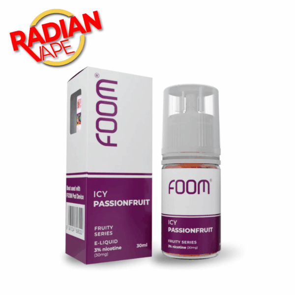 Foom Fruity Icy Passionfruit 30ml 30mg – Liquid SN