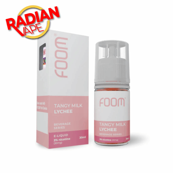 Foom Beverage Tangy Milk Lychee 30ml 30mg – Liquid SN