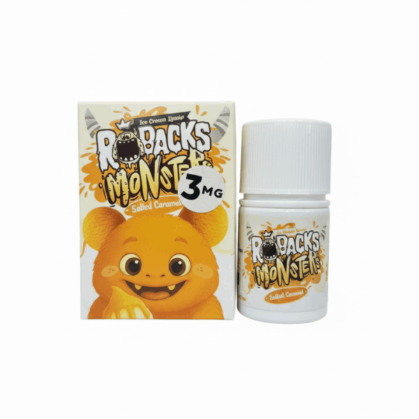 Robacks Monster Ice Cream Salted Caramel 60ml – Liquid FB