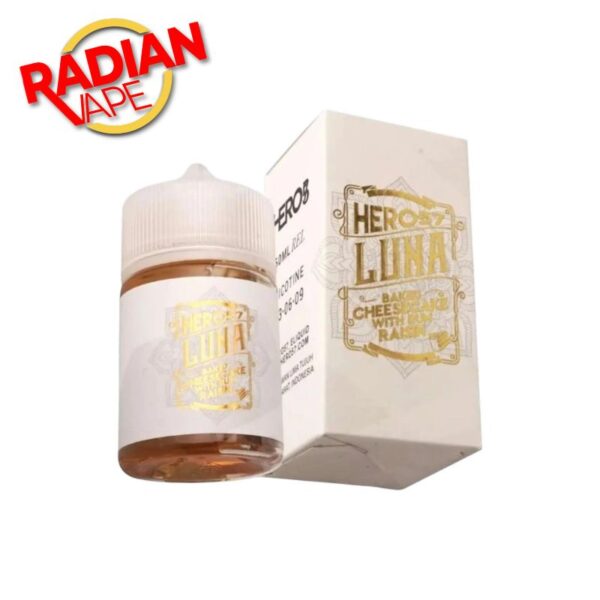 Hero57 Luna V3 Rum Raisin Cheesecake 60ml – Liquid FB